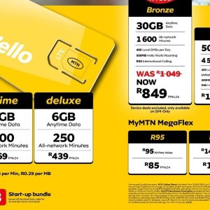 Smartphone samsung  at MTN