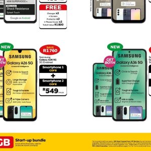 Smartphone samsung  at MTN
