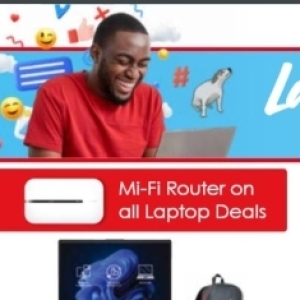 Laptop at Chatz Connect