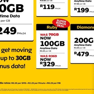 Smartphone samsung  at MTN