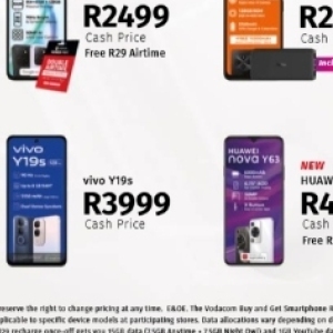 Smartphone huawei  at Vodacom4U