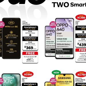 Smartphone at MTN