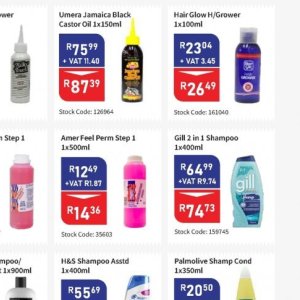 Shampoo at Africa Cash and Carry