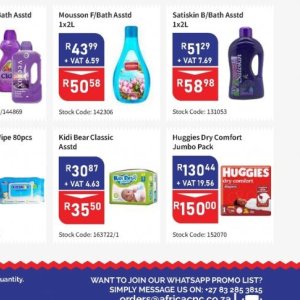   at Africa Cash and Carry