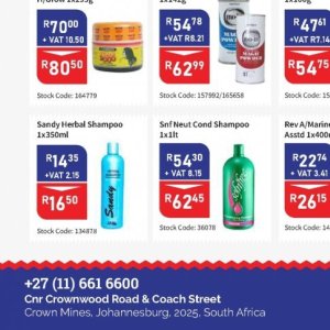   at Africa Cash and Carry