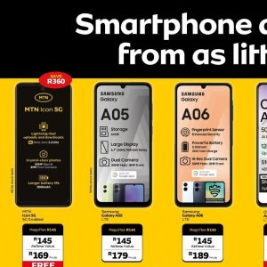 Smartphone samsung  at MTN