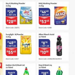 Bleach at Africa Cash and Carry