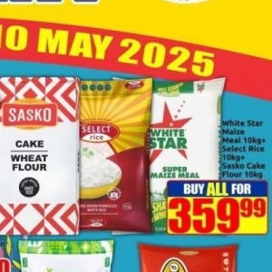 Rice at Three Star Cash and Carry