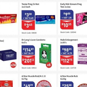 Condoms at Africa Cash and Carry