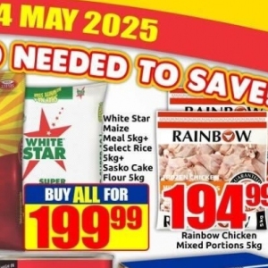 Rice at Three Star Cash and Carry