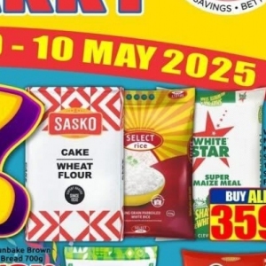Rice at Three Star Cash and Carry