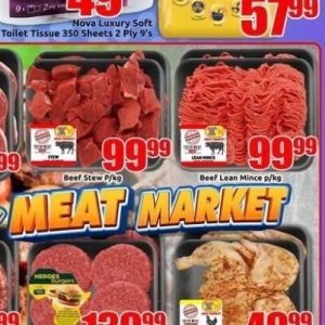 Beef at Three Star Cash and Carry