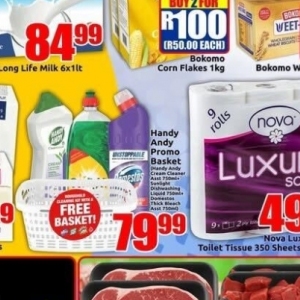 Basket at Three Star Cash and Carry