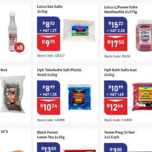 Salt at Africa Cash and Carry