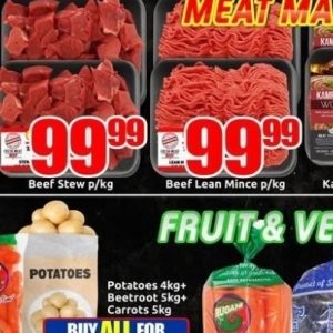 Beef at Three Star Cash and Carry