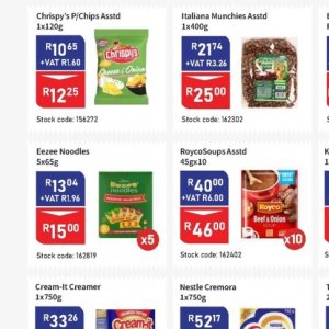 Noodles at Africa Cash and Carry