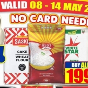 Rice at Three Star Cash and Carry