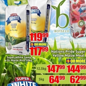 Rice at Three Star Cash and Carry