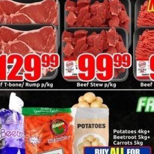 Beef at Three Star Cash and Carry