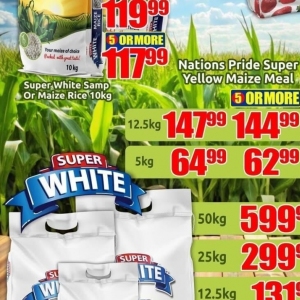 Rice at Three Star Cash and Carry