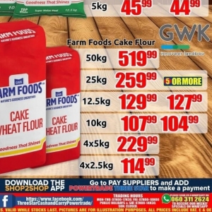 Flour at Three Star Cash and Carry