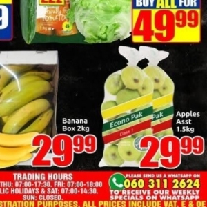 Apples at Three Star Cash and Carry
