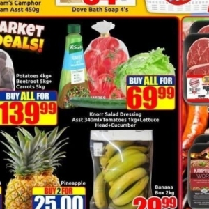 Dressing at Three Star Cash and Carry