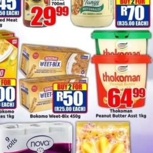 Peanut butter at Three Star Cash and Carry