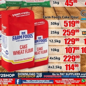 Flour at Three Star Cash and Carry