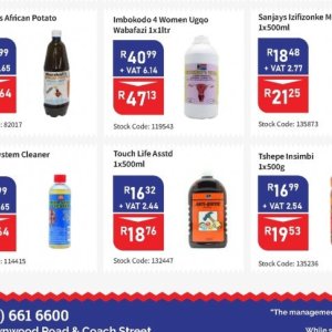   at Africa Cash and Carry
