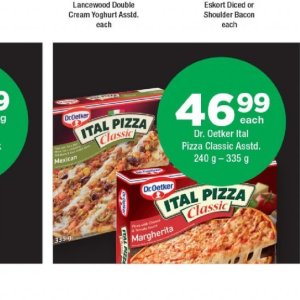 Pizza at OK Foods