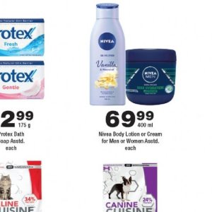 Body cream nivea  at OK Foods