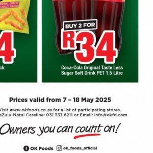  Coca Cola at OK Foods