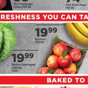 Bananas at OK Foods