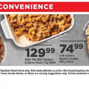 Pasta at OK Foods