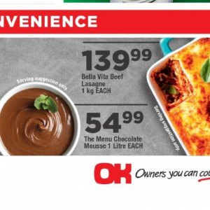 Mousse at OK Foods