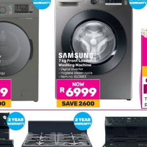 Washing machine at Game