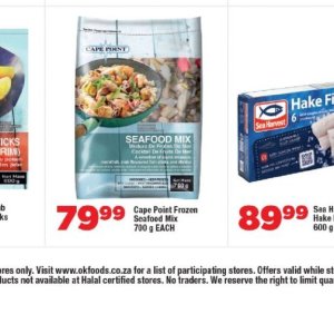 Seafood at OK Foods