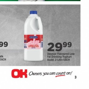 Yoghurt at OK Foods