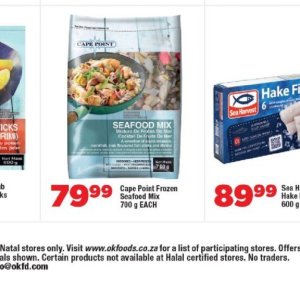 Seafood at OK Foods
