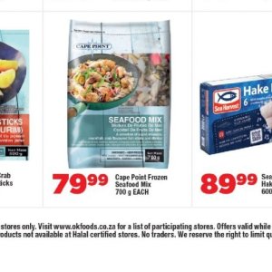 Seafood at OK Foods