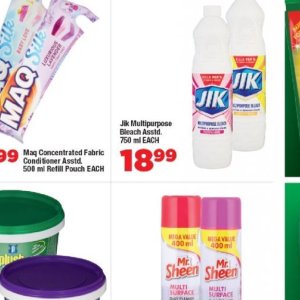 Bleach at OK Foods