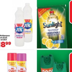 Bleach at OK Foods