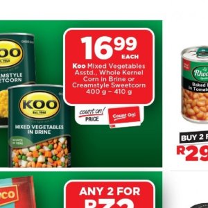 Corn at OK Foods