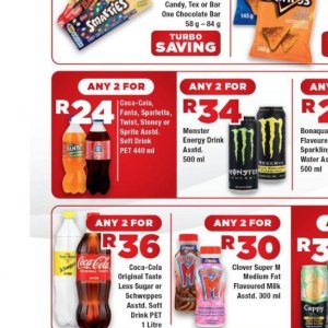 Fizzy drink at OK Foods