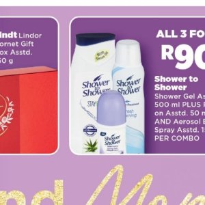 Shower at OK Foods