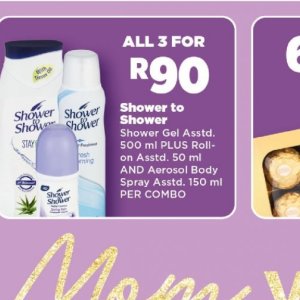 Shower gel at OK Foods