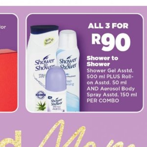 Shower at OK Foods