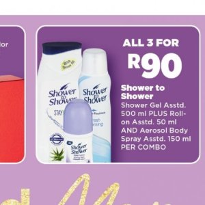 Shower at OK Foods