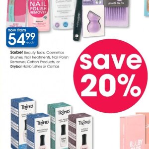 Nail polish at Clicks